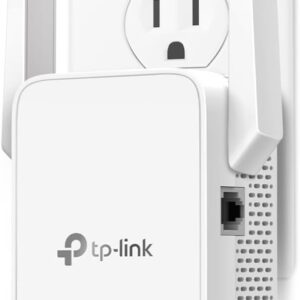 TP-Link AC1200 WiFi Extender - 1.2Gbps Home Signal Booster, Dual Band 5GHz/2.4GHz, Up to 1600 Sq.ft and 32 Devices, EasyMesh Compatible, One Ethernet Port (RE315)